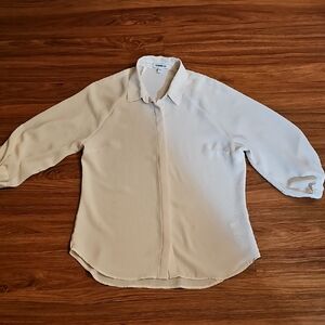 Express Women's Soft White Blouse